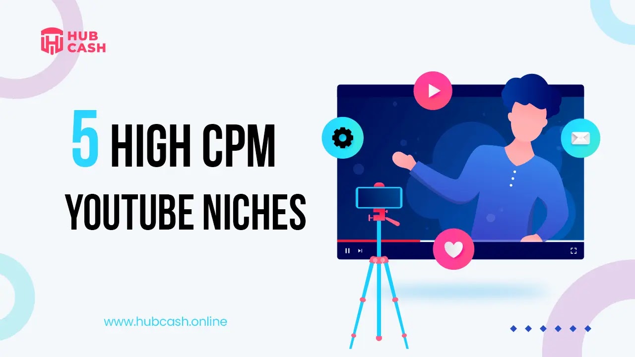 5 Best High CPM  Niches in 2023 With Channels Examples - Hub Cash